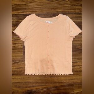 Girls Coral Shirt Size XL (14-16)